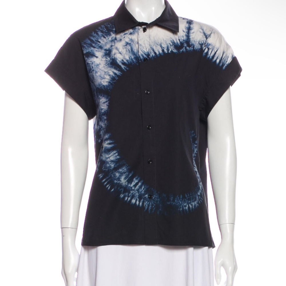 Dior Tie-Dye Button-Up Shirt